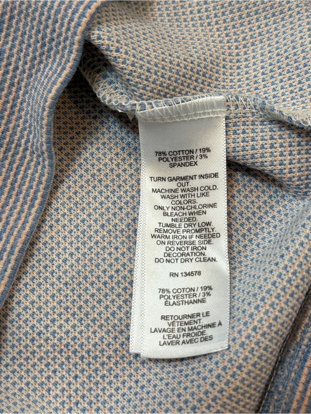 Vineyard Vines Performance Quarter Zip Pullover Blue Men’s 2XL - Picture 9 of 9